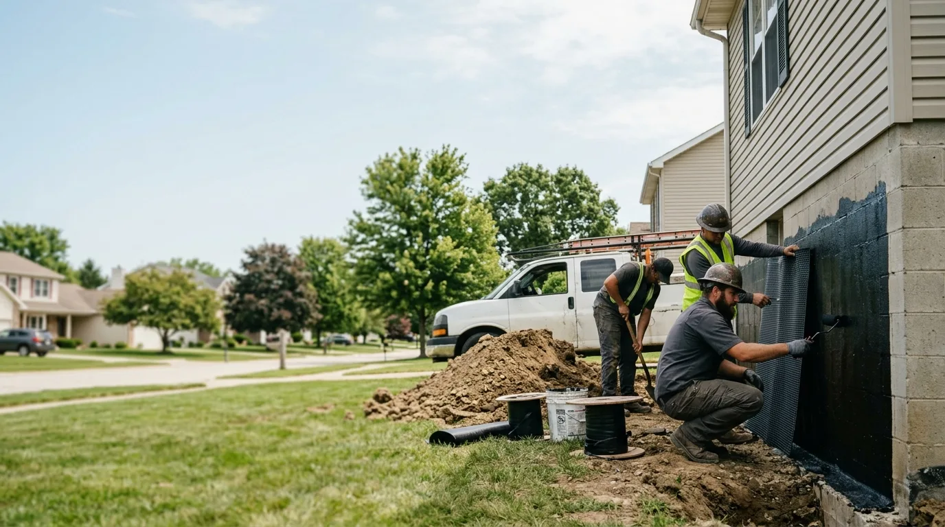 Basement Waterproofing in Hoopeston, IL near me